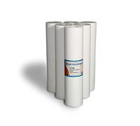 ZPAPER - Lenzuolino Medico - 6 rotoli Carta Pura Cellulosa, altezza 60cm, 2 veli, Rotoli per studi medici, estetisti, fisioterapisti, SPA (1)