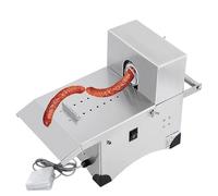 ZPBLWT Macchina Legatrice Salsicce Elettrica, 220V Legatrice Automatica per Salsicce Elettrica con 2 modalità, Lunghezza Regolabile per Impianti Alimentari