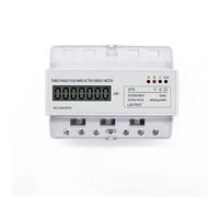 ZPC1CS81 100A 50Hz DIN Rail 1PC trifase 4 fili contatore di elettricità digitale misuratore di consumo energetico RS485 V A HZ