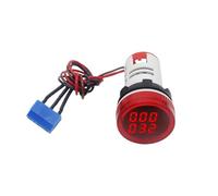 ZPC1CS81 Contatore del pannello Mini 22mm LED Display Digitale Quadrato Timer Rotondo per Uso Industriale AC220-380V 0-999999