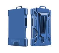 ZPC1CS81 Portafoglio magico astuto pratico di alluminio tattico della via del titolare della carta esterna, D, M