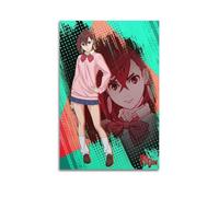 ZPEFGJUON Poster decorativo da parete su tela con Dandadan Supernatural Files Ayase Momo, stampa moderna per camera da letto, poster decorativo per la camera da letto (50 x 75 cm)