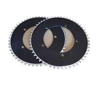 Zpengtai Corone per Bicicletta 1 PCS 130 BCD Corona della Bicicletta A Scatto Fisso Pista Bici Ruota di Catena Anello Singola velocità 44T 46T 48T 50T 52T 53T Bici(130BCD 46T)