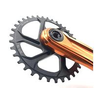 Zpengtai Corone per Bicicletta Bicicletta MTB. Mountain Bike 3. 0T / 32T 34T 36T 38T Chaintring della Bicicletta Bici(Offset 3mm 32T)