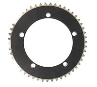 Zpengtai Corone per Bicicletta Corona della Bici Pista A Scatto Fisso 144 BCD Ruota Catena Bicicletta 44T 46T 48T 49T 50T 51T 52T 53T in Lega di Alluminio A velocità Singola Bici(144 BCD 56T)