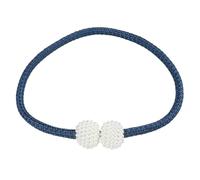 Zpengtai Ferma Tende Fermatende magnetici for Tende con Perle, Fibbia for Tende da casa, Decorazione Europea, Fermagli for Intreccio, Cinghie di Corda, Supporto for Grandi Tende Fermatenda(Deep Blue)