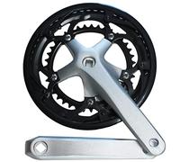 Zpengtai Guarnitura MTB CrankSet da 53 / 39T Bici Strada 8/9 velocità 170mm Crank 13 0BCD. Doppia Corona con pignoni Pignone Quadrato Bicycle Set Alluminio