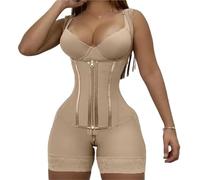 ZPFDSG Body Contenitivo Modellante Shaper for Donna, Pancia Piatta, Guaina, Cintura, Controllo Addome, Shapewear(Beige,M)