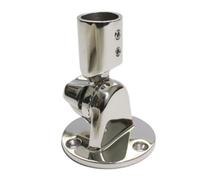 ZPGVWXKO Antenna con Giunto a Cricchetto Regolabile Base di Montaggio con Piastra Rotonda Resistente All'acqua per Ambiente Marino, Stile A