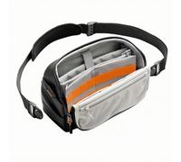 ZPGVWXKO Borsa a Tracolla Impermeabile Uomo Borsa Crossbody Pochette Borsello Com Capiente Chiusura con Ampia Apertura in Poliestere Adatta a Pendolari Università Città 26.49x9.50x15.49cm