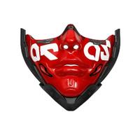 ZPGVWXKO Maschera Mezza Faccia per Occhi E in Plastica Leggera con Cinghie Laterali Fisse per Tema E Feste in Maschera.