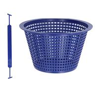 ZPLKKYGR Cestino per piscina, struttura in plastica resistente, per piscine interne e fuori terra, attrezzi per la pulizia delle foglie e dello sporco, facile installazione, manutenzione