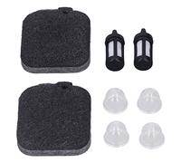 ZPLKKYGR Kit filtro aria carburante, per BG45 BG46 BG55 BG65, accessori di ricambio per soffiatore in spugna ABS, lampadina, filtraggio ad alta efficienza, design durevole,