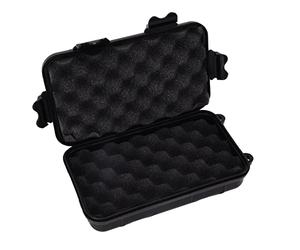 ZPLKKYGR Scatola antiurto anti-pressione Scatole portaoggetti compatte in plastica impermeabile per la sopravvivenza nella natura selvaggia del campeggio all'aperto (NeroXL)