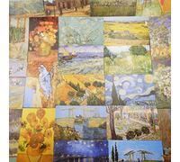 ZPPLD - 30 cartoline artistiche con famosi dipinti, cartoline vintage, con paesaggi, per amici e compagni di classe (Van Gogh)