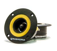 Phoenix Gold ZPRO36 3.8In Pro Audio Bullet Tweeter Pair 1In Voice Coil 75 W RMS