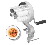 ZPSHYD Macchina per Maccheroni, Pasta Manuale Maccheroni Pressa Tagliatelle a Manovella in Acciaio Inossidabile la Tua Cucina