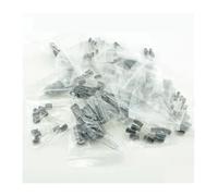 ZPTPNGWH 120pcs 1set of 120pcs 12 Values 0.22UF-470UF Aluminum Electrolytic Capacitor Assortment Kit Set Pack