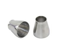 ZPTPNGWH 1Pcs 114mm - 45mm Pipe Adapte SS304 Stainless Steel Butt Welding Speed Reducer