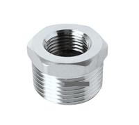 ZPTPNGWH 3/4"-1/4" BSP Male x Female Thread Reducer Pipe 304 Stainless Steel Pipe Fitting Connector Adapter