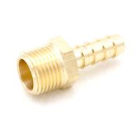 ZPTPNGWH 3/8" NPT Male x 5/16" Hose Barb Tail Brass Fuel Fitting Connector Adapter