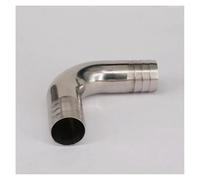 ZPTPNGWH Fit for 45mm I/D Hose Barbed 304 Stainless Steel 90 Degree Elbow Pipe Fitting Connnector