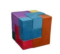 ZPVXRVQ Divano modulare per bambini da 22 pezzi, mobili trasformabili, per costruire una fortezza creativa che stimoli la fantasia, per camere da letto