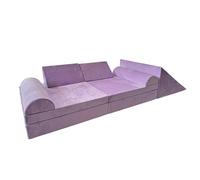 ZPVXRVQ Divano modulare per bambini, mobili, puzzle quadrato, blocchi da costruzione, fortezza, adatto per sale giochi, camere da letto