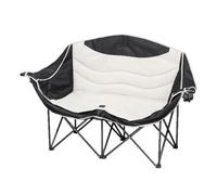 ZPVXRVQ Doppia sedia da campeggio, grande sedia portatile da esterno, con una portata di 650 libbre, attrezzatura ideale per le escursioni all'aperto