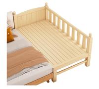ZPVXRVQ Letto in legno allargato con giunzioni, mobili per camera da letto, con testiera e sponde laterali, struttura del letto in pino massello, per adulti, adolescenti e bambini(200x50cm)