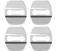 ZPXFC 4 Pezzi Copri Serratura della Porta per Renault Koleos Duster Megane 2 Logan Clio Kadjar, Coperchio Serratura della Porta, Automobile Accessori Antiruggine