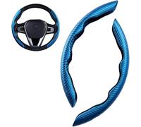 ZPXFC Auto CopriVolante per Alfa Romeo New Giulia GTA m, Antiscivolo Durevole Auto Protezione Custodia Volante Cover, Ultraleggero Copri Volante Antiscivolo,Blue
