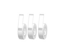 ZQEwqmBNE Rotoli di carta termica per etichette 3 Rolls D30 Q30 12x40mm Gap compatibile con stampante P12 P15(Set-E)