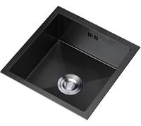 ZQFHSX Mini lavandino per Bagno, Balcone e Bar, Compatto, Piccolo lavandino per Lavare i Piatti con sifone, Ideale per l'uso sul Piano di Lavoro e salvaspazio