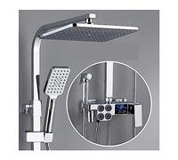 ZQFHSX Set Miscelatore Doccia LED Tatic per Un Controllo preciso della Temperatura Modernizzazione Perfetta del Bagno Sistema di rubinetteria Elegante e Funzionale