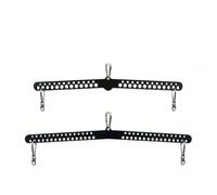 ZQINGQING Accessori Palestra LAT Pull Down T Bar Cable Row Attachments Fitness Training Accessories Multi Grip Spreader for Home Gym Machine(98cm)