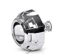 ZQINGQING Angel Eyes Halo 1 PCS 2.5 Pollici HID Lenti del Proiettore Nero Argento Sindone for H4 H7 Moto Auto del Faro del Faro Styling USA H1 Lampada allo Xeno Fari Angel(6)