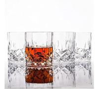 ZQINGQING Bicchieri Acqua Vetro Set Di 4 Bicchieri, Bicchiere for Bere