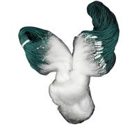 ZQINGQING Rete da Pesca 3 Strati Fishing Net Fish Gill con galleggianti 25/40/80m di Lunghezza 1.2/1.5/2m Nylon Spenking Trappola della Pesca Rete Sticky Rete(1.2mX25m 2 Finger)