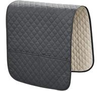 ZQINGQING Vassoio da Divano Copri Braccioli for Divano con Tasche, Fodera for, Poltrona, Custodia da Appendere for Cellulare Remoto(Dark Grey)