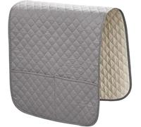 ZQINGQING Vassoio da Divano Copri Braccioli for Divano con Tasche, Fodera for, Poltrona, Custodia da Appendere for Cellulare Remoto(Light Grey)