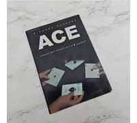 ZQION ACE by Richard Sanders Card Magic Tricks Magician Props Close Up Illusions Gimmicks + Video Tutorial Trucchi Magici Kit di magia di strada