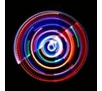 ZQION Bastone da ballo professionale a LED (pieghevole Deluxe) - multicolore palcoscenico illusione magica, trucco magico, puntello per maghi (multicolore)