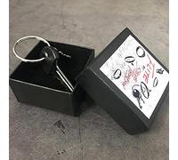 ZQION Flite di Steve Thompson Anello in prestito a KeychainMagic Tricks Illusioni Magia Gimmick Mago Invisibile Magia Anello Puntelli