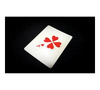 ZQION Lucky Clover Cuori Poker Card Trucchi Magici Trucchi Bella Illusione Visiva di Amore e Fortuna Primo Piano Puntelli Magici Mago
