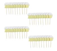 ZQIY 40 inserti per decorazioni glitterate per cupcake a forma di birra, 5 x 13 cm, inserti per decorazioni per torte a tema Oktoberfest, feste a tema, dessert, decorazioni per tavoli