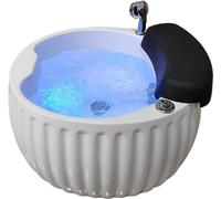 ZQJYMXY Vasca da bagno per piedi in acrilico portatile Manicure elettrico per lavaggio dei piedi Spa Salute Massaggio Secchio per piedi Installazione gratuita Vapore sudore