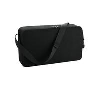 Zqkimzi Borsa da trasporto per leggio per chitarra, custodia impermeabile per supporto per chitarra, borsa portaoggetti con tracolla, accessorio protettivo per strumenti musicali da viaggio, 39 x 10 x