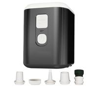 Zqkimzi Electric Inflation Device, Fast Efficient Air Pump, Portable Lightweight Design for Mattress, Sports, Outdoor, Car, Balloon, Camping, Pool Floats, Kitchen Vacuum Bag, Black And White