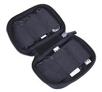 Zqkimzi Flash Drive Storage Bag, U Disk Carrying Case, Portable Flash Drive Case, USB Stick Organizer Bag, 6 Slot Drive Storage, Business Travel Flash Bag, for Business Trip, School, Home, and Travel